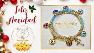 Pulsera Siete Arcángeles   Feliz Navidad 