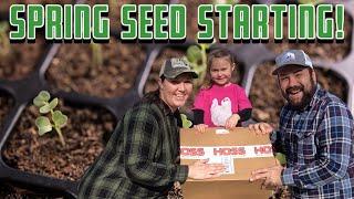 How to start seeds indoors for your spring garden and what to plant in growing Zone 8a - Spring 2022