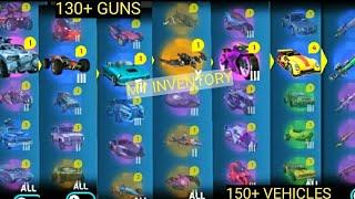 ALL WEAPONS AND VEHICLES IN MY INVENTORY  GANGSTAR VEGAS