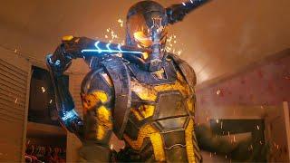 Yellowjackets Death - Ant-Man Goes Subatomic - Quantum Realm Scene - Ant-Man 2015 Movie CLIP HD