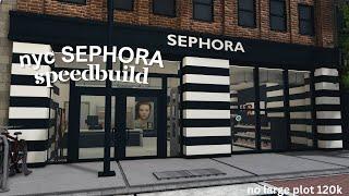  building a Sephora in my city  200k no large plot  bloxburg speedbuild 