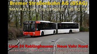 Sound Bus MAN A23 Lions City GL NG323 der Bremer Straßenbahn AG 4750 - H BQ 750