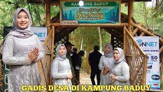 Gadis Desa Cantik-Cantik Di kampung Baduy Menyambut tamu Acra tahunan Wisata Goa baduy palayangan