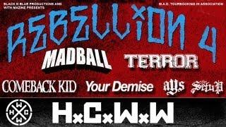 REBELLION 4 TOUR 2013 - TRAILER - HARDCORE WORLDWIDE OFFICIAL HD VERSION HCWW