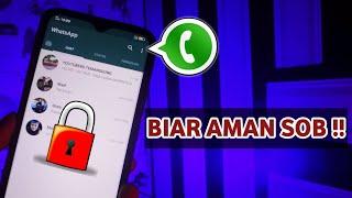 3 Cara Mengunci Whatsapp  Tanpa Aplikasi Tambahan