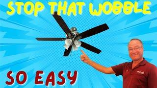 How to Fix a Wobbly Ceiling Fan  DIY Home Improvement