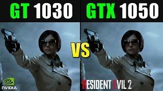 GT 1030 vs GTX 1050  Resident Evil 2