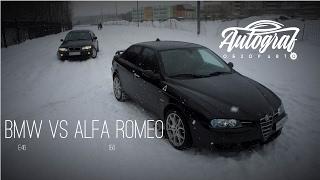 BMW e46 vs. Alfa Romeo 156. Спереди или сзади? Autograf