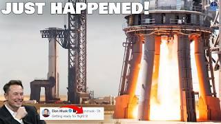 Just Happened SpaceX B12 Ready for 33 Engines Firing Elon Musk Reacted. Ariane 6 Launch FAILED...
