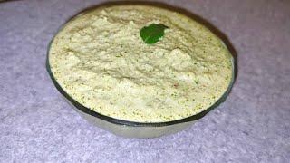 How to make green chutney  green chutney recipe