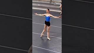 EXTREME security camera footage ️ #pointe #pirouette #dance #ballet #ballerina #shorts