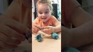 Hatchimals reveal by Maeve.