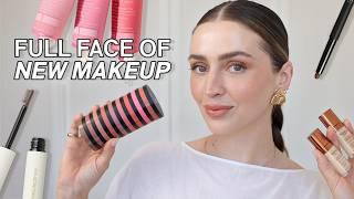 full face of NEW makeup  exciting launches + glowing summer makeup