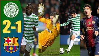 Celtic vs Barcelona 2-1  Historic Win  UCL 201213  Extended Highlights  English Commentary