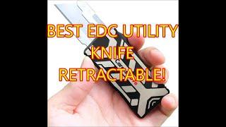 Best EDC Utility Knife Review And Breakdown  CaressoLove Retractable Utility Knife Review