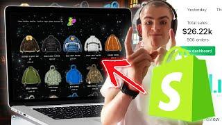 HOW TO DESIGN A CLOTHING BRAND WEBSITE IN 1 HOUR USING SHOPIFY 2024