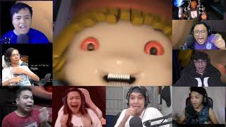 Pinoy Youtubers Reaction To Their First Jumpscare in Jollibee Horror Game