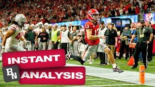 Instant Analysis From Ohio State’s 42-41 Loss To Georgia
