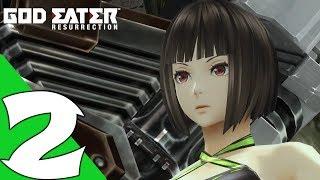 God Eater Resurrection Walkthrough Gameplay Part 2 - Rank 4-5 & Ouroboros Boss Fight PC