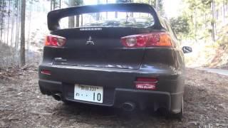 三菱・ランサーエボリューションⅩ エンジン音、クラクション音 Mitsubishi EVO Ⅹ engine sound