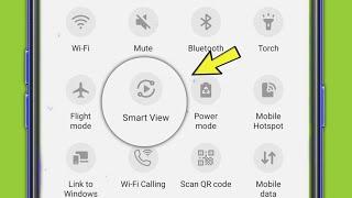 Samsung  Smart View option not showing problem solved