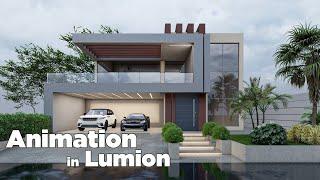 Full Tutorial Lumion Render + Animation  Step by Step For Beginner