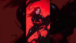 Black Widows Symbiote Suit Makes Her CREEPY #blackwidow #avengers #venom #marvel