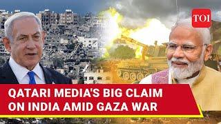 Arab Medias Big Charge On India Amid Israels Gaza War Rockets Propellants Supplied...