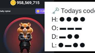 HAMSTER KOMBAT MORSE CODE FOR TODAY