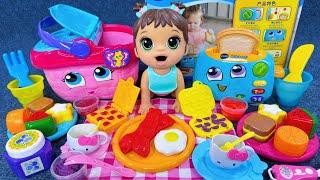 13 Minutes Satisfying with Unboxing Cute Baby Eating Toys，Kitchen Playset Collection  Review Toys