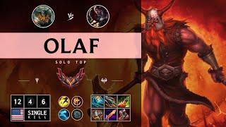 Olaf Top vs Darius - NA Grandmaster Patch 14.13