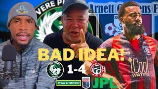 JAMAICA PREMIER LEAGUE 2425VERE PHEONIX BIG LOST TAPPA FIRST WIN ARNETT 3-0 DUNBEHOLDEN