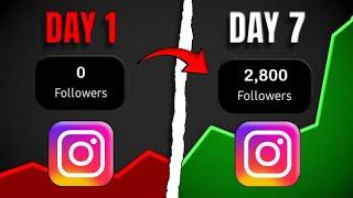 How to Go VIRAL On Instagram I got 2800 followers In just 7 Days. PROOF INSIDE