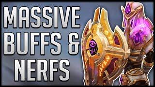 BUFFED By 92%? HUGE Class Buffs & Nerfs New Loot Options & Big Healing Reduction in 10.1