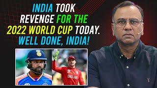 India took revenge for the 2022 World Cup today  Well done India  Basit Ali