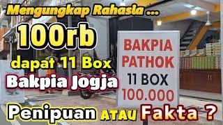 Penipuan atau Fakta? 100rb dapat 11 Box Bakpia Pusat Oleh oleh khas Jogja dekat Malioboro Yogyakarta