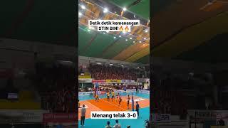 detik detik kemenangan telak stin bin#shorts #proliga #volleyball #proliga2024 #voli #voliindo