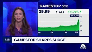 GameStop shares surge Here’s what you need to know