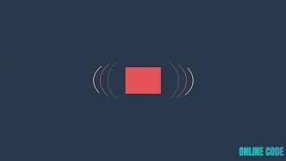 Creat animated box using html css