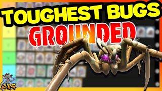 GROUNDED TOUGHEST BUGS TIER LIST Which Creatures Are Hardest To Beat Decided by The Community