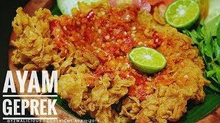 Resep AYAM GEPREK Keriting & Crispy  Sudah ditonton 2 Juta kali