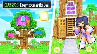 Aphmau’s 100% IMPOSSIBLE Tree House In Minecraft