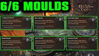 All Mould Locations Guide - 66 Moulds Map - Adamantine Forge - Baldurs Gate 3