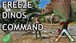 Freeze Dinos with Console Command Ark Survival Evolved Single Player