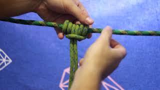 СХВАТЫВАЮЩИЙ УЗЕЛ ПРУСИКА -КАК ЗАВЯЗАТЬ  GRASPING KNOT PRUSIK - HOW TO TIE