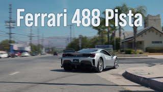 Ferrari 488 Pista Exhaust Goes Nuts 4K