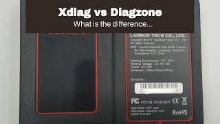 Xdiag vs Diagzone