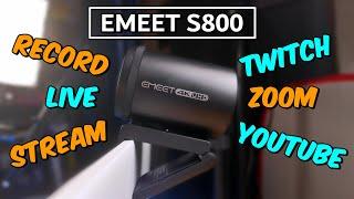 This WebCam is for everyone 4k EMEET S800