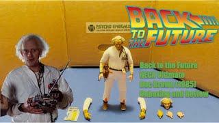 Back to the Future Doc Brown 1985 NECA Ultimate Action Figure Review