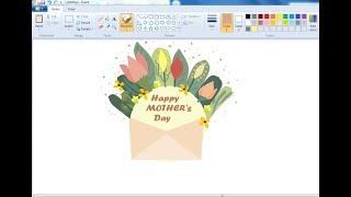 #mspaint  Unbelievable E-card Tutorial for the Perfect Mothers Day Surprise